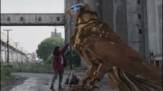 Transformers Rise of the Beasts Deleted Scene: Airazor and Elena chat
