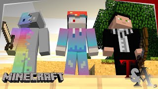 Minecraft : Skyblock #1 สามเกลอเบลอทั้งวัน