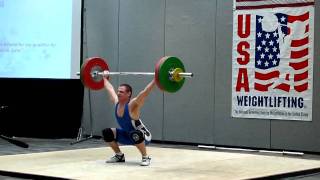 Jon Zajac 98kg Snatch. 2010 Arnold.