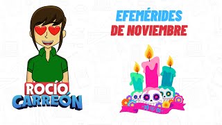 EFEMÉRIDES DE NOVIEMBRE