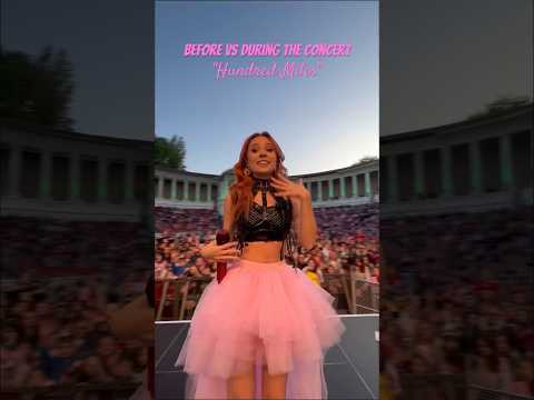 “One hundred miles” in 360 | Before VS During the CONCERT | Andra Gogan