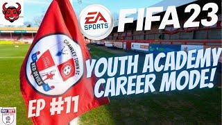 THIS TEAM IS CLICKING!!| FIFA 23 YOUTH ACADEMY CAREER MODE | EP 11 | Crawley Town |