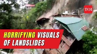 Krishna Nagar-Shimla Landslide: Horrifying Video of landslide that took place in Himachal Pradesh