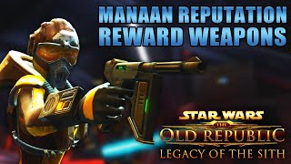 SWTOR 7.1 Manaan Firaxan Weapons Breakdown