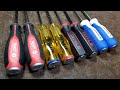 Milwaukee vs. DeWalt vs. Lenox vs. Doyle Heavy Duty Demolition Grade ScrewDriver Review & Comparison