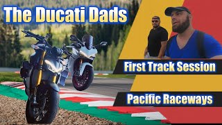 The Ducati Dads attack the track (And it fought back)