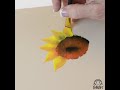 Learn to Paint - One Stroke Sunflower Part 1 | Donna Dewberry 2018