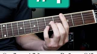 10 Common Jazz Chord Progressions in 1 minute - Guitar Lesson w/ pdf