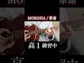 moroha 革命 ギター歴10ヶ月高1　練習中　 guitar moroha 革命 高校生 fingerstyle ギター shorts 高1