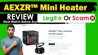 Aexzr Mini Portable Kinetic Heater Review | Aexzr Kinetic Heater legit or scam watch now