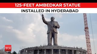 Hyderabad gets 125-feet-tall Dr BR Ambedkar statue | Inauguration on 14 April