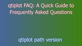 Easy Steps to Install qtiplot 2024: A Quick Tutorial
