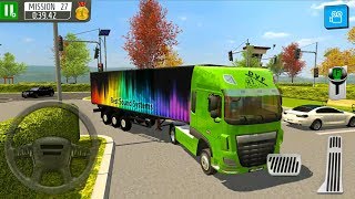 Delivery Truck Driver Simulator #8 Euro Freight Truck - Android Gameplay FHD