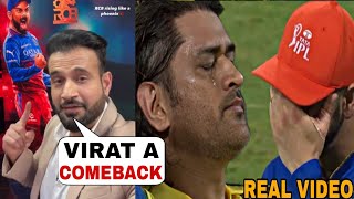 Irfan Pathan gave his reaction after RCB victory Match against CSK rcb vs csk