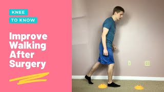 3 Simple Exercises to Improve WALKING After Knee Replacement