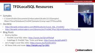 FireDAC Skill Sprints - Local SQL with Jim McKeeth