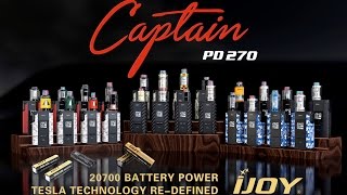 IJOY Captain PD270 234W Dual 20700 BOX MOD