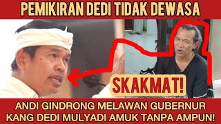 MEMANAS‼️ANDI GONDRONG MELAWAN GUBERNUR JABAR! KANG DEDI TEGAS SKAKMAT TANPA AMPUN! MARI DISKUSI!