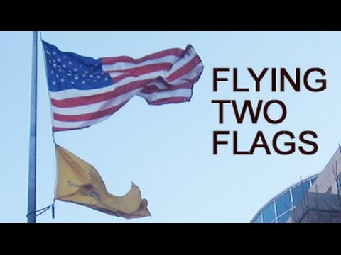 FlagDesk.com | Flag Runners Show How To Fly Two Flags On One Flagpole ...