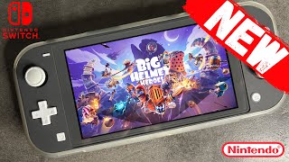 Big Helmet Heroes Nintendo Switch Lite Gameplay