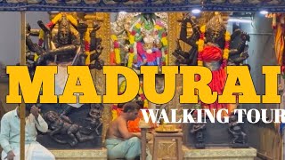 A Night Between Tamilians Walking Tour Madurai, India 4K HDR #madurai #tamilnadu #tamil