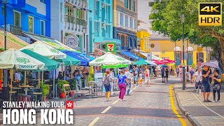Hong Kong — Stanley Walking Tour【4K HDR】| Summer 2023