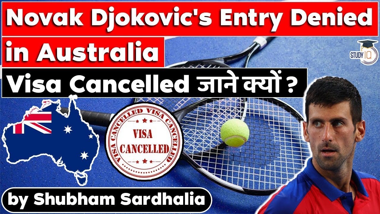 Tennis Star Novak Djokovic Denied Entry Into Australia, Visa Canceled ...