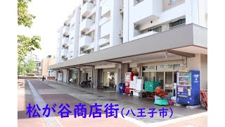 【多摩ニュータウン】松が谷商店街　八王子市 2020年8月【団地商店街めぐり】Tama New Town shopping arcade