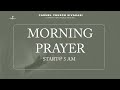 🔴Morning  Prayer | 09 - Aug - 24 | Pas. Jaspher Earnest  | Carmel Church Sivakasi