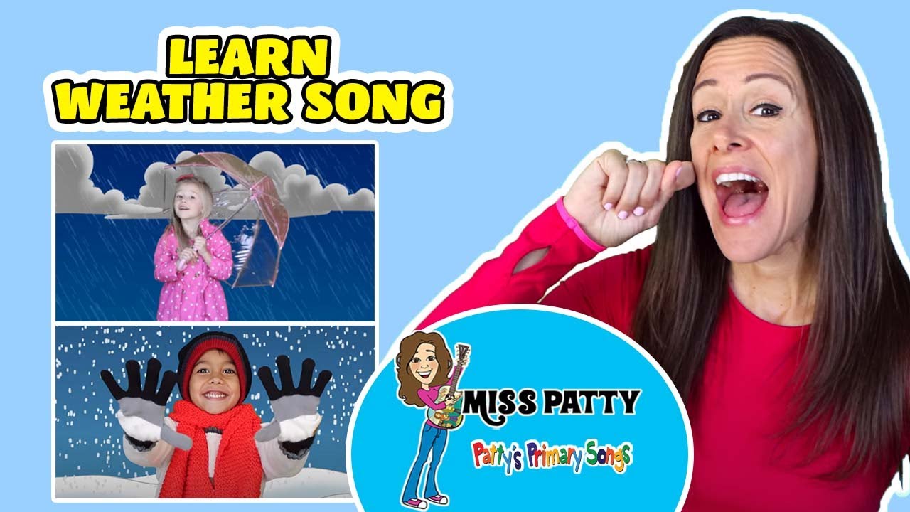 Learn Weather Song For Kids (Official Video) Check The Weather Snow ...