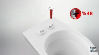 Aqua Bagno Toilet Seat Installation Instruction / How To Install / PP-Polypropylen