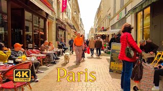 🇨🇵Paris France, Walking around Passy [4K UHD]