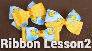 【DIY】色んなリボンの作り方♡バリエーション【Ribbon Lesson2】How to make cute ribbons