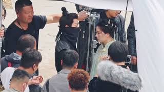 张晚意 任敏 〖锦绣安宁〗片场花絮      Zhang Wanyi  Ren Min 〖The Rise Of Ning〗BTS＃shorts