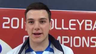 #EuroVolleyU19M Piccinelli su Italia-Danimarca