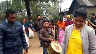 Nagpuri chain dance|new year enjoyment Baradighi T.E