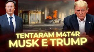 URGENTE: TRUMP e MUSK sofrem ATENTADO!!! A ESQUERDA não sabe PERDER!!