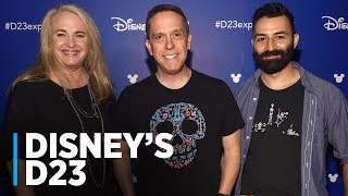 COCO: Lee Unkrich, Adrian Molina, Darla K. Anderson at Disney's D23 2017