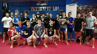 Muaythai Greece - Nea Smyrni (Training) Blue​Dragon​ Team tran with Thai trainer