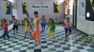 nach meri jaan nach abcd 2 - kids dance steps by rockstar academy chandigarh