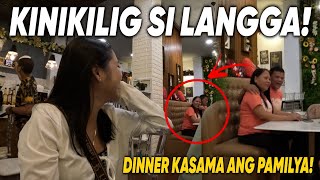 KINILIG SI LANGGA KAY MAMA AT PAPA