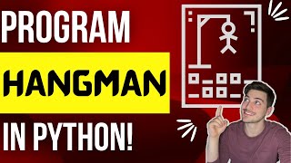 Code the Classic Hangman Game using Python from Scratch! Beginner Python Functions and Operations!!