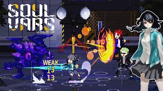 SOULVARS Demo Gameplay - Anime Deck Building Turn-based RPG Steam Next Fest June 2023 - PC Consoles