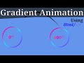 Animated Gradient Shiny Loader Effects Design With Html & Css