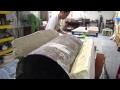 Making a mould out of a gas cylinder - Part 1 - Clay Craft Malaysia