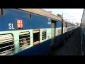 rourkela bhubaneswar intercity exprs makes high decibel entry at angul with bndm wdm3d