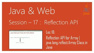 Reflection API in Java | #18 | Reflection API for Array | java.lang.reflect.Array Class in Java