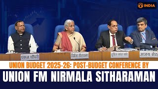 Union Budget 2025-26: Post-Budget Conference by Union FM Nirmala Sitharaman | DD India