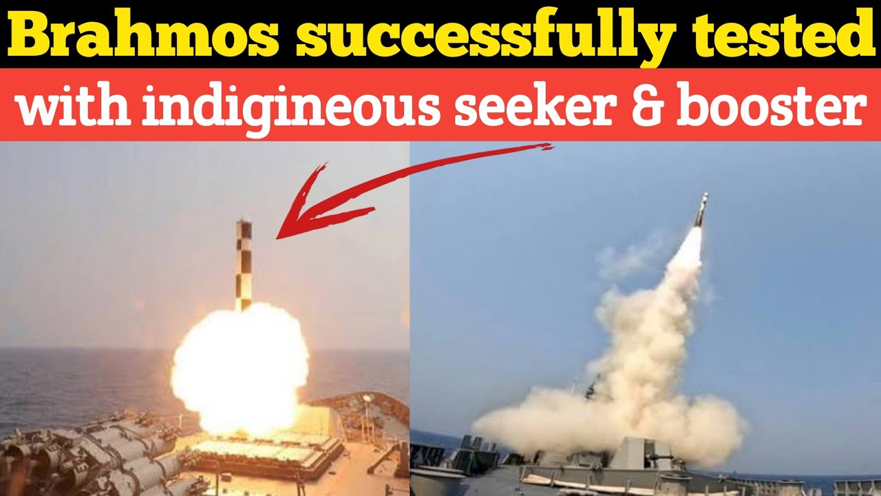 Indian Navy Successfully Tested Brahmos Missile With Indigenous Seeker ...