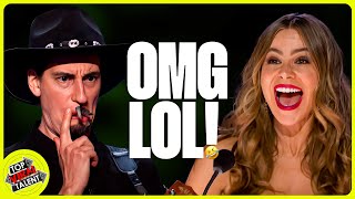 FUNNIEST Auditions on AGT 2023!😂